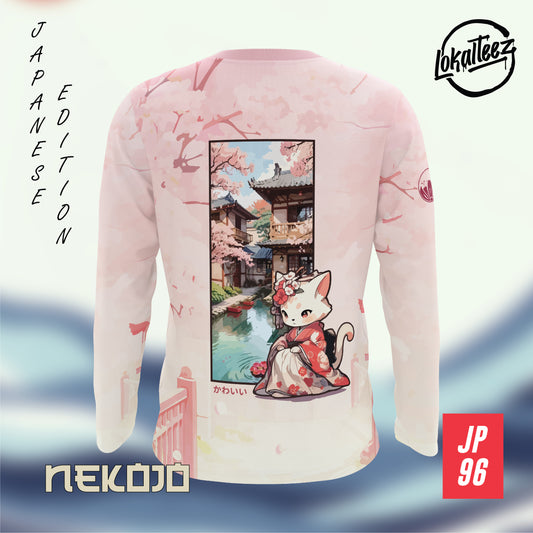 LOKALTEEZ JP96 Japanese TSUKIMI Edition NEKOJO 150GSM MICROFIBER EYELET JERSEY