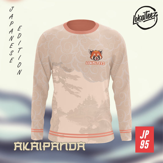 LOKALTEEZ JP95 Japanese TSUKIMI Edition AKAIPANDA 150GSM MICROFIBER EYELET JERSEY