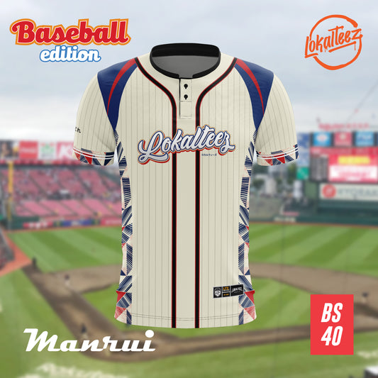 LOKALTEEZ BS40 Baseball Japanese Edition MANRUI 180GSM JERSEY BOLA