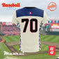 LOKALTEEZ BS40 Baseball Japanese Edition MANRUI 180GSM JERSEY BOLA
