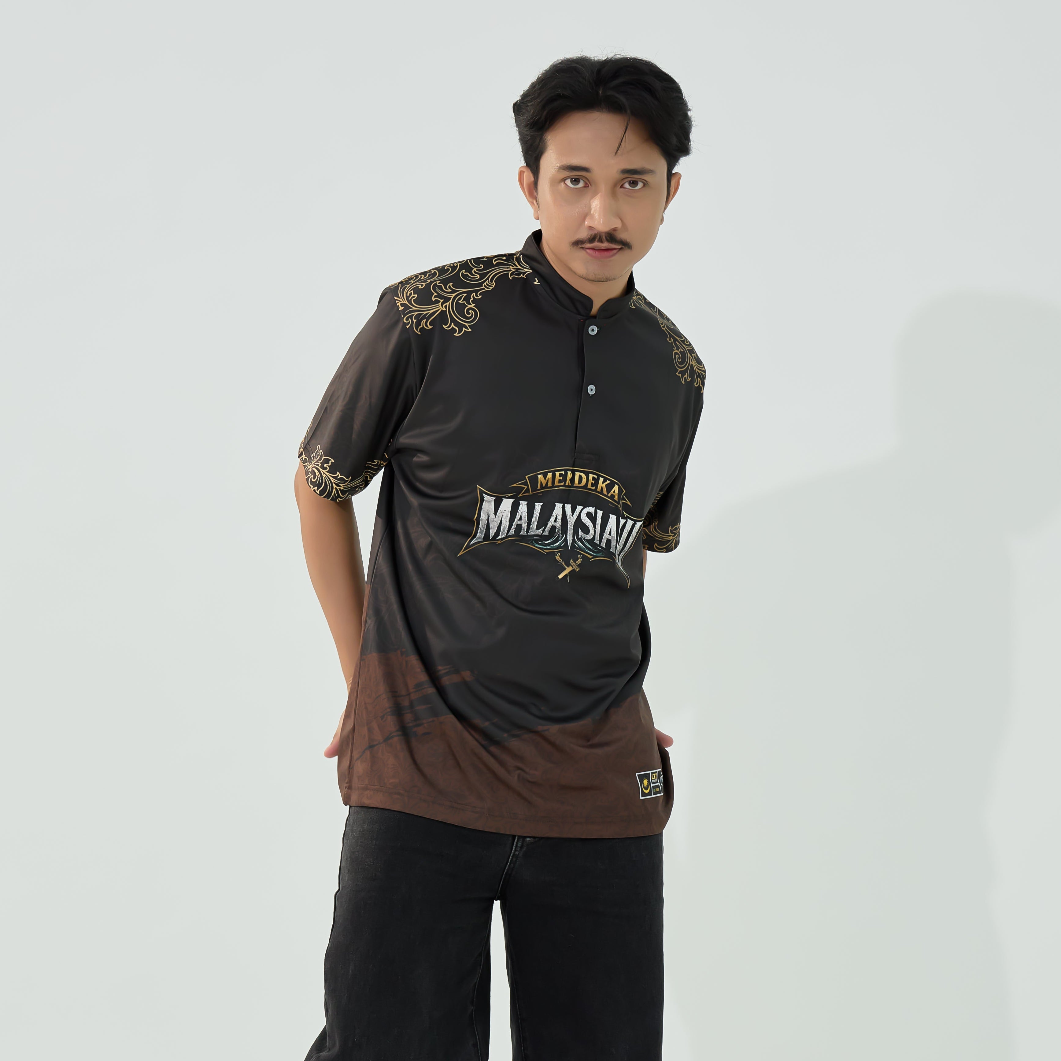 LOKALTEEZ MR31 Merdeka 69th Edition HULUBALANG 150GSM Roundneck