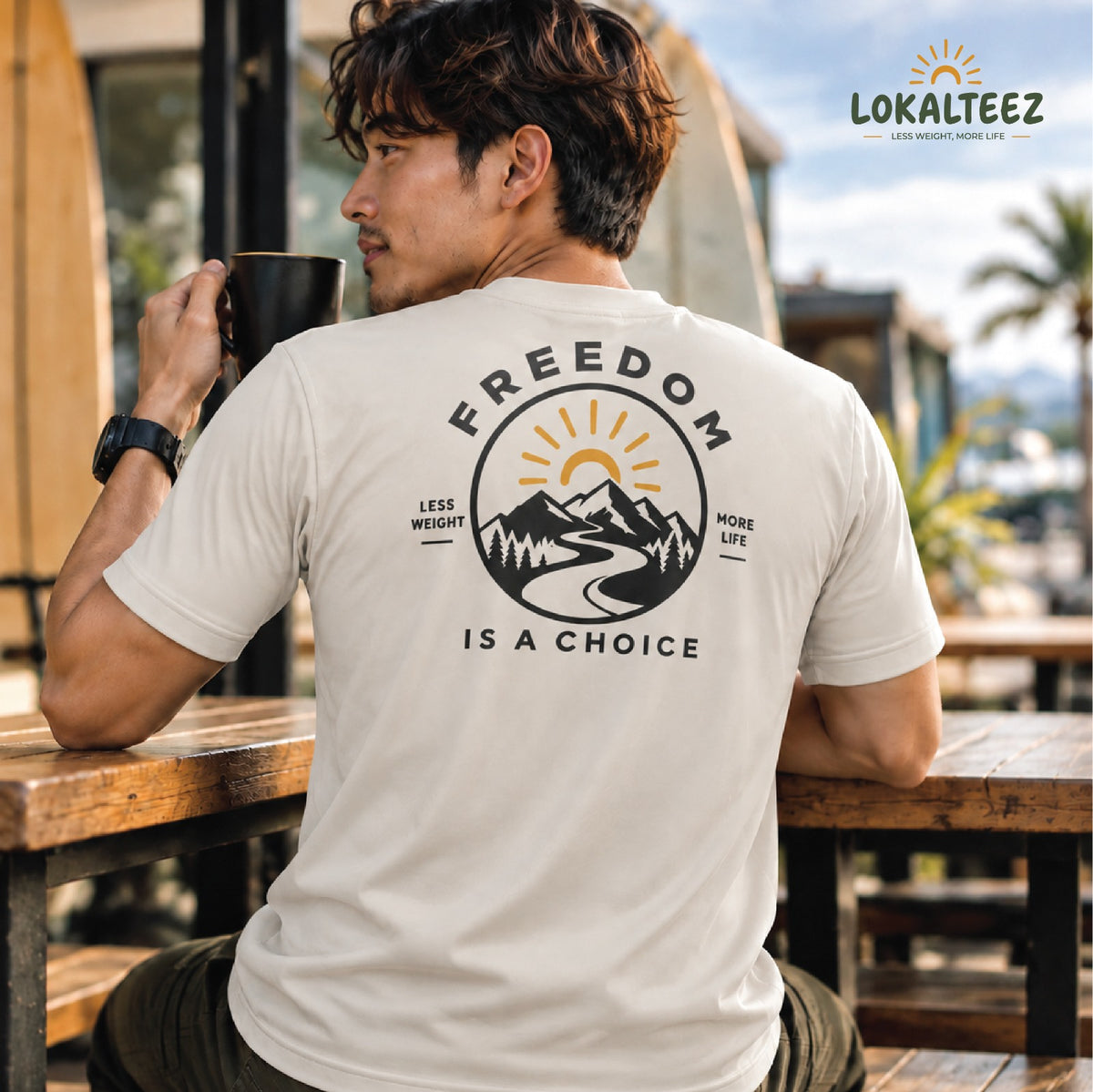 CT03 COTTON Special Edition FREEDOM IS A CHOICE (WHITE)