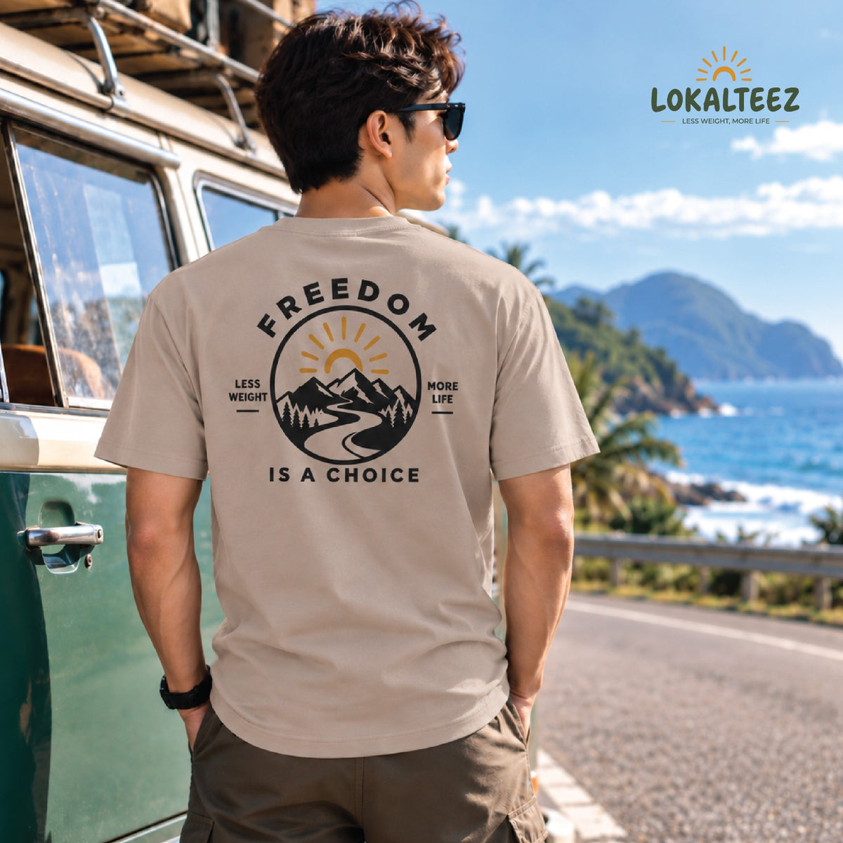 CT04 COTTON Special Edition FREEDOM IS A CHOICE (KHAKIS)