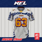 [NFL OVERSIZED BERSULAM] LOKALTEEZ NFL15 NFL Edition MUSOU TAIMU 280GSM JERSEY