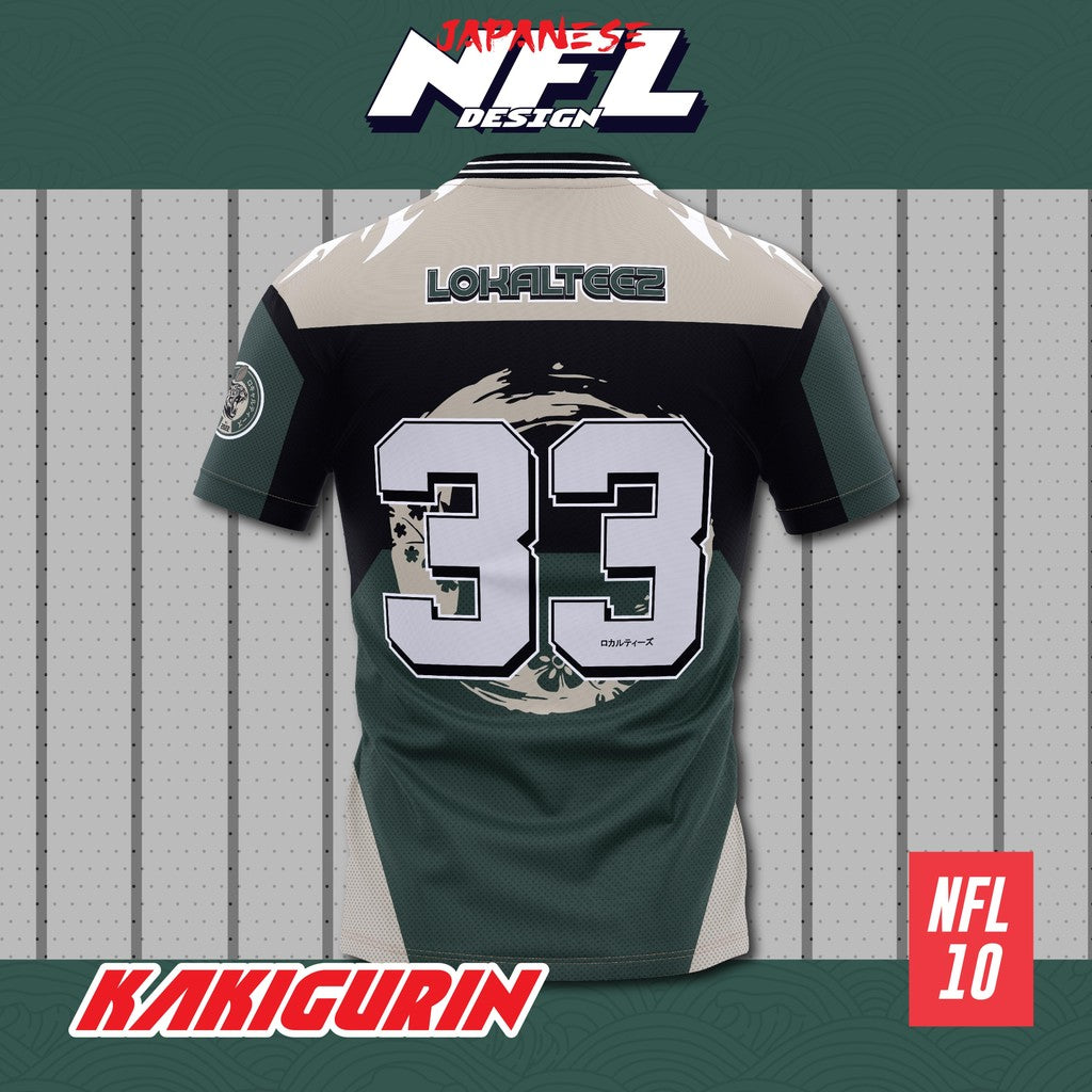 [NFL OVERSIZED BERSULAM] NFL10 NFL Edition KAKIGURIN 280GSM JERSEY