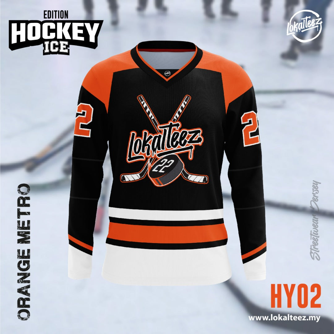 HY02 Ice Hockey Edition Orange Metro