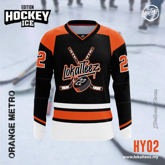 HY02 Ice Hockey Edition Orange Metro