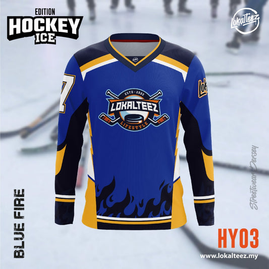 HY03 Ice Hockey Edition Blue Fire