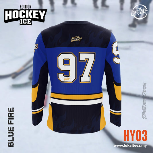 HY03 Ice Hockey Edition Blue Fire