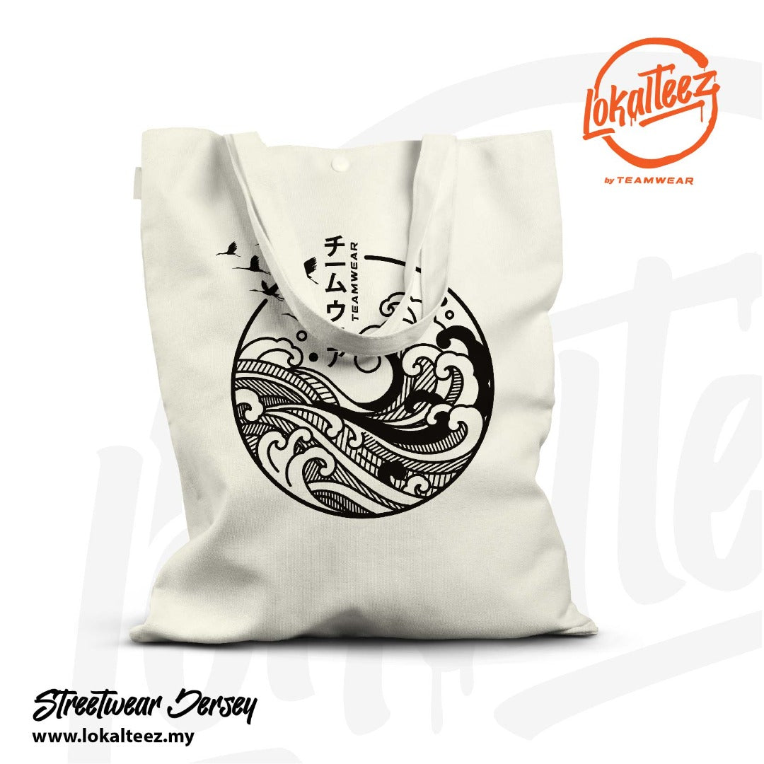 LOKALTEEZ Japanese Design Canvas Bag