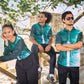 RY14 Raya Koleksi Lebaran Abstrak Standard Collar